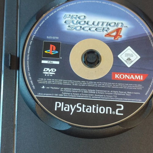 Pro Evolution Soccer 4 PS2 game