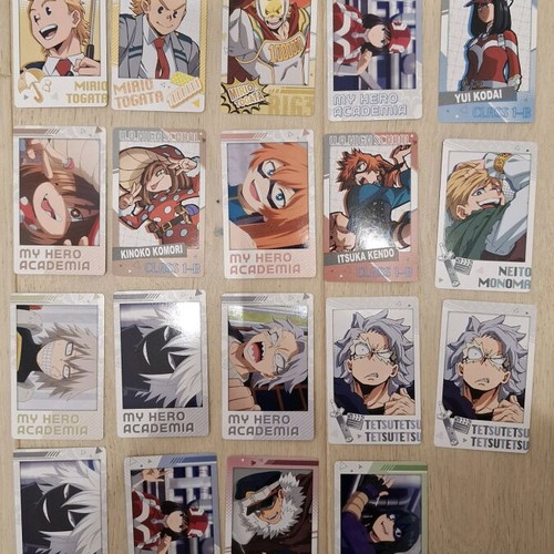 Κάρτες χαρακτήρων My Hero Academia anime, καινούργιες
