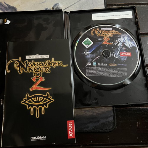 Neverwinter Nights PC game pack used, Shadows of Undrentide, Hordes of the Underdark, NWN 2