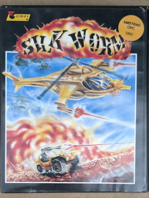 Silkworm (Virgin Games) Amstrad Disk like new, complete in box
