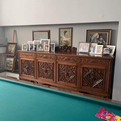 Handmade buffet used from the 1950s