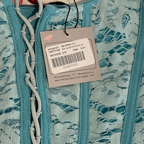 Marmalady set shorts-skirt top new, blue, size 35
