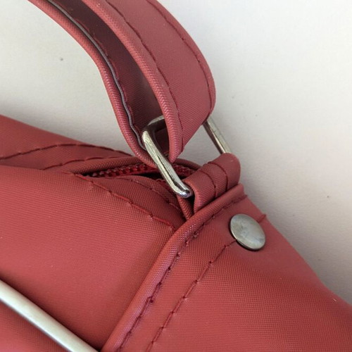 Vintage TWA Trans World Airlines Shoulder Bag like new, red