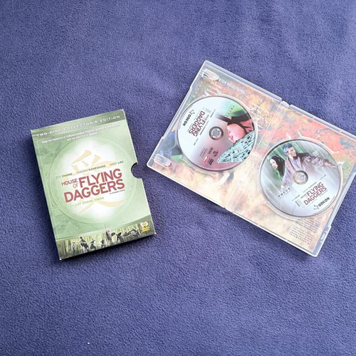 The flying daggers DVD used, collectible rare edition with subtitles