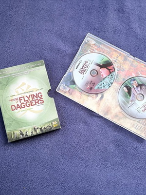 The flying daggers DVD used, collectible rare edition with subtitles