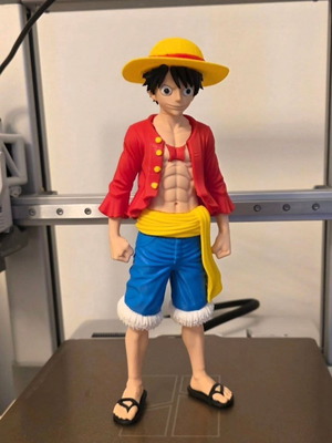 Monkey D. Luffy 3D Printed Figure 27cm new, One Piece anime