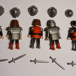 Ιππότες Playmobil σαν καινούργιο, 5 φιγούρες