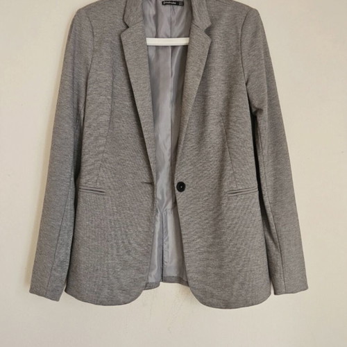 Stradivarius grey blazer size M like new