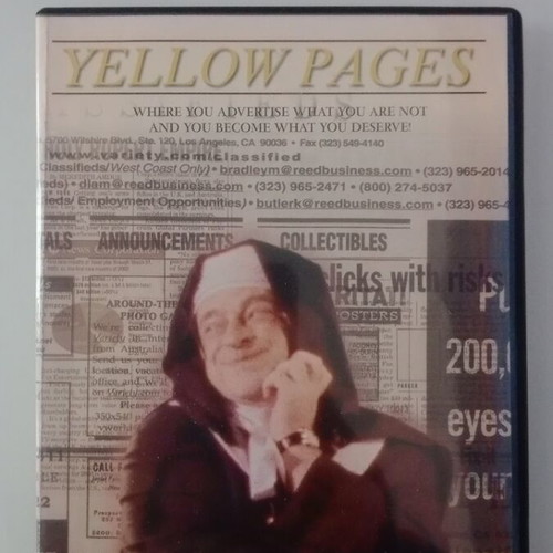 Yellow Pages DVD used with subtitles