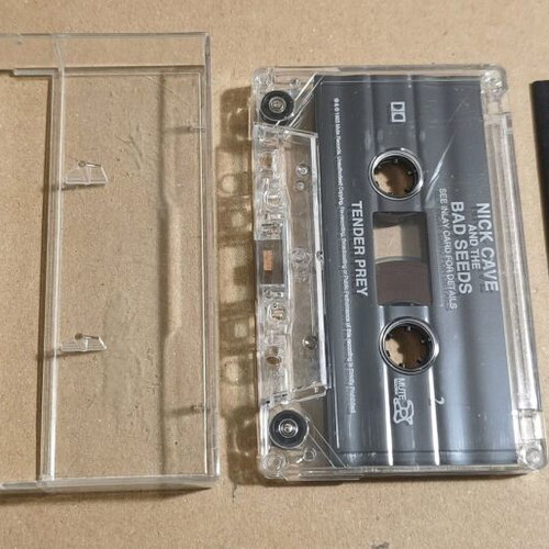 Nick Cave & The Bad Seeds Tender Prey cassette used, alternative rock