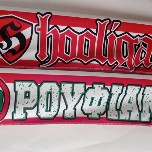 Olympiakos Hooligans Double-Sided Scarf New Collector's Item