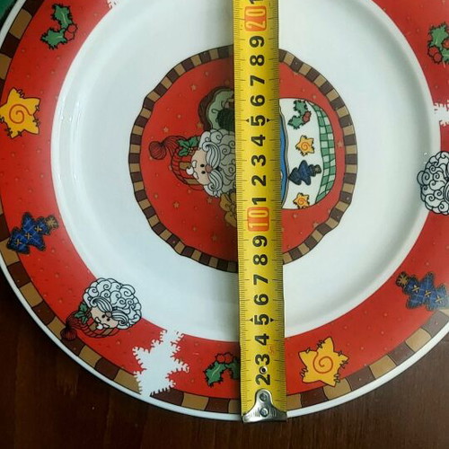 Ceramic Christmas platter like new