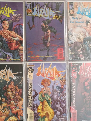 Ninja Boy #1-6 mini series 1st print 2001, mint condition