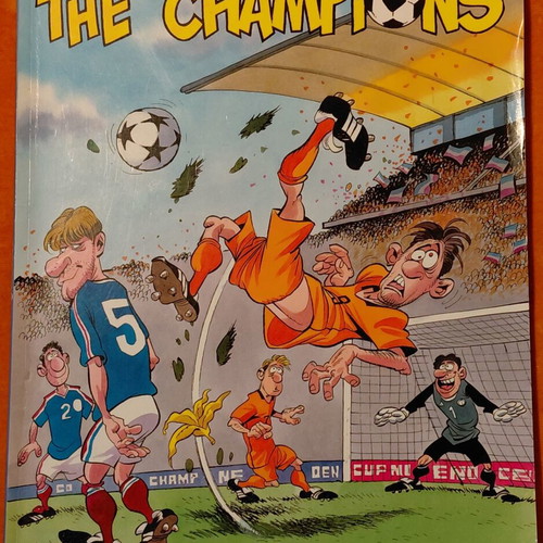The Champions football comic book by Gürsel
