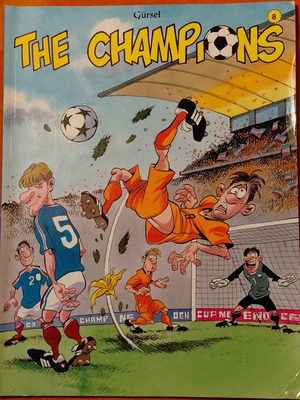 The Champions football comic book by Gürsel