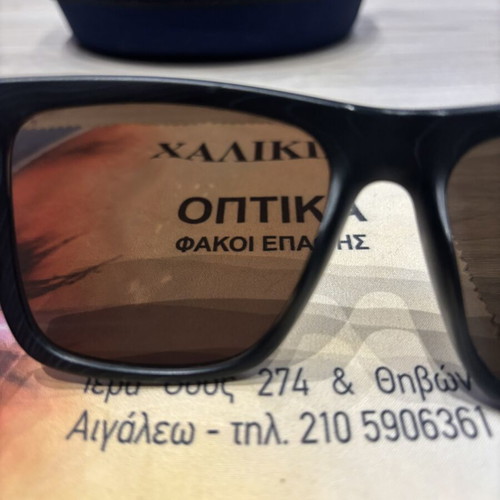 Beach Force BF07031K polarized sunglasses, black wood look