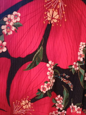 Farm Rio dress with vivid colors, made in Brazil