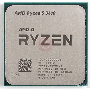 AMD Ryzen 5 3600 - 6 Cores - 3. 6 GHz / 4. 2 GHz