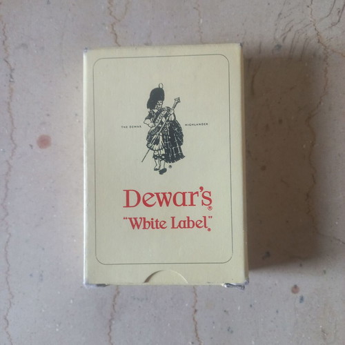 Dewar's playing cards new