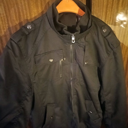 Men's jacket 5XL INTL new, fits like 3XL, black