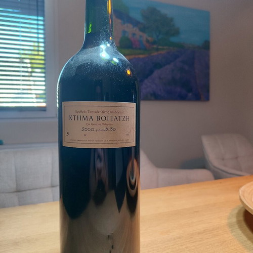 Ktima Vogiatzis Vintage Magnum Red Wine 2000 3L like new
