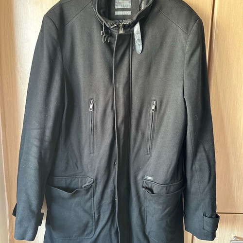 Zara men's coat XL used, black