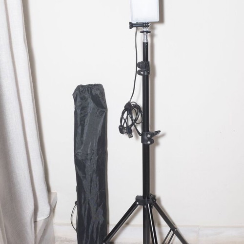 LED panel light with tripod stand