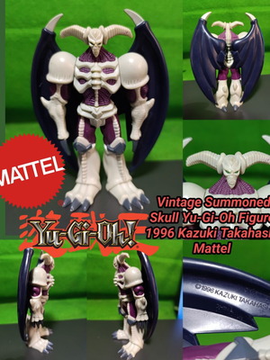 Φιγούρα Summoned Skull Yu-Gi-Oh 1996 Kazuki Takahashi Mattel μεταχειρισμένη