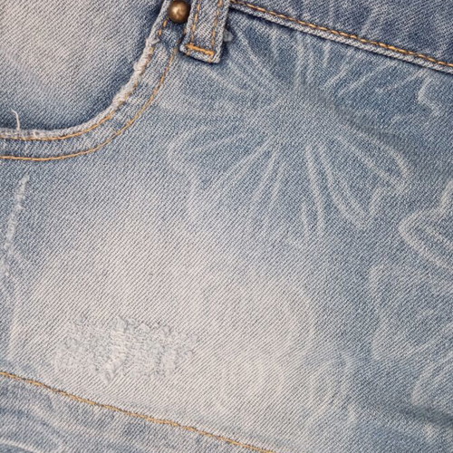 Calzedonia denim shorts like new, size S 36, blue