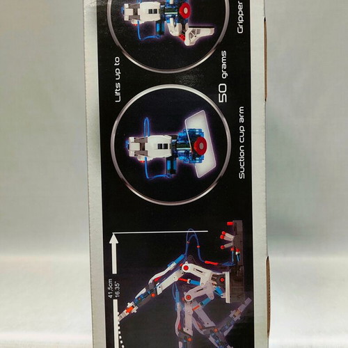 PowerPlus Octopus Hydraulic Robot Arm STEM DIY Educational Toy new