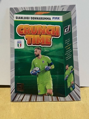 Gianluigi Donnarumma Panini Donruss Crunch Time 2023-2024 card new