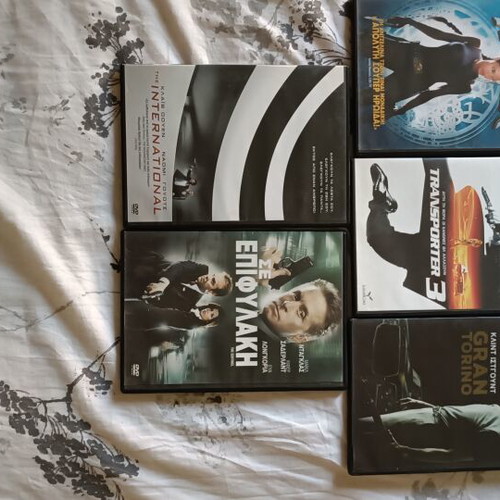 DVD set of action movies with subtitles