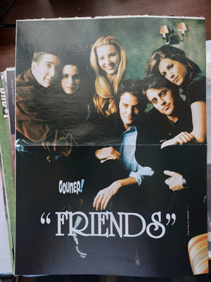 Friends & The Prodigy poster like new, size 38x29