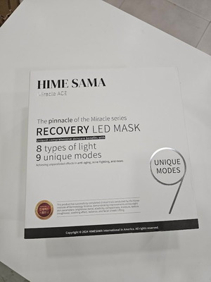 HIME SAMA Miracle ACE RB-034 LED μάσκα προσώπου με 8-χρωματική Photon Light Therapy νέα