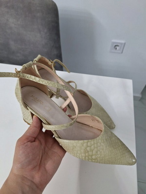 Migato high heel shoes used, size 40, beige pumps