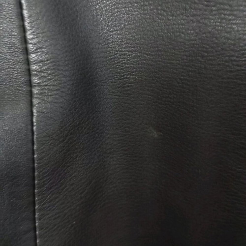 Element leather biker jacket, black, size L