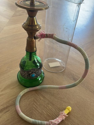 Vintage hookah new in packaging, 25cm height