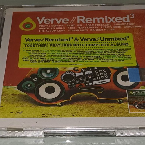 Verve Remixed 3 - Verve Unmixed 3 2CD new, jazz