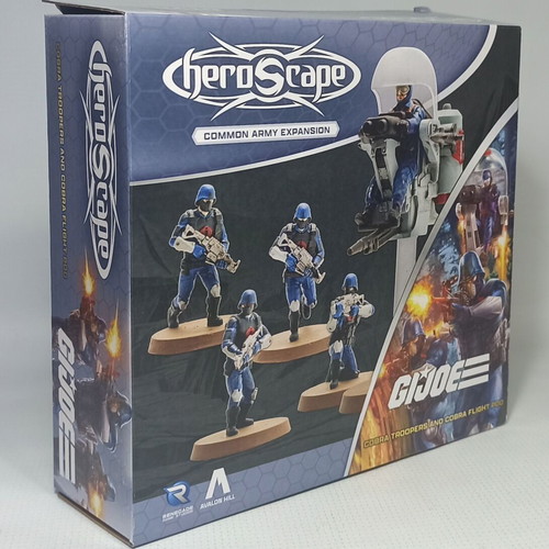 Hasbro Renegade Studios Heroscape GI Joe Cobra Troopers & Flight Pod Army Expansion new