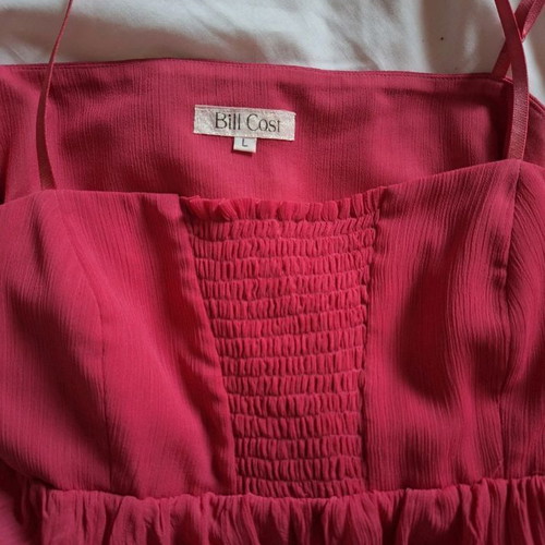 Bill Cost fuchsia top like new, size L