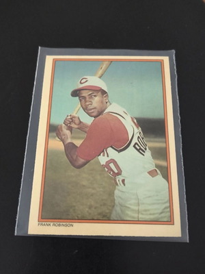 1985 Topps Frank Robinson Baseball Card like new