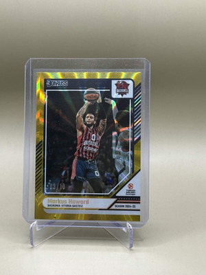 Markus Howard Donruss EuroLeague Gold Card 2024-25, new
