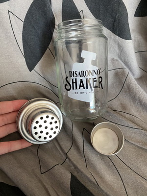 Disaronno shaker glass used, collector's item