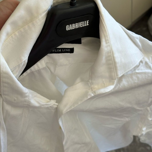 Men's shirt used, white, size M