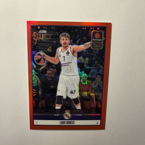 Luka Doncic 2025-26 Panini Select EuroLeague Basketball Card new