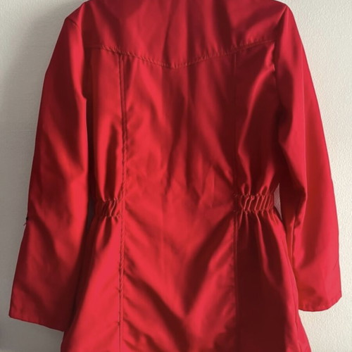 Coat red, size L/40, like new