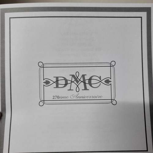 DMC gold mouliné new, limited edition 24 karat embroidery thread