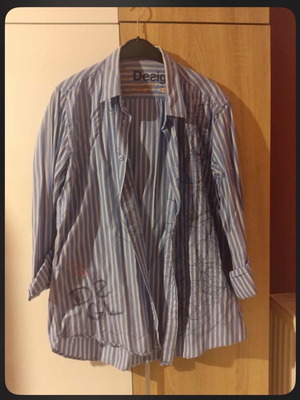 Zara shirt like new, size XL, blue