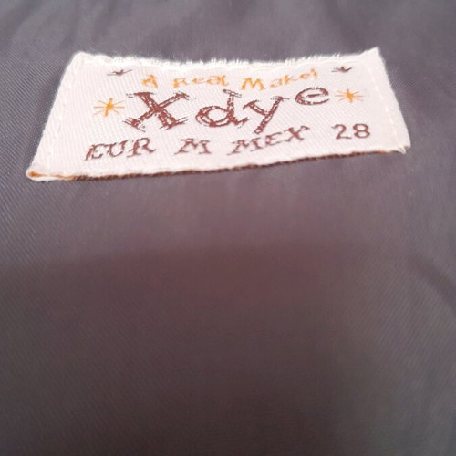 Zara Xdye khaki jacket with hood and fur like new