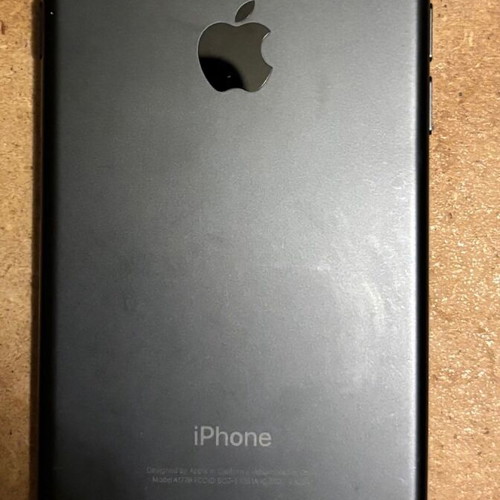 Apple iPhone 7 used for parts or repair, black